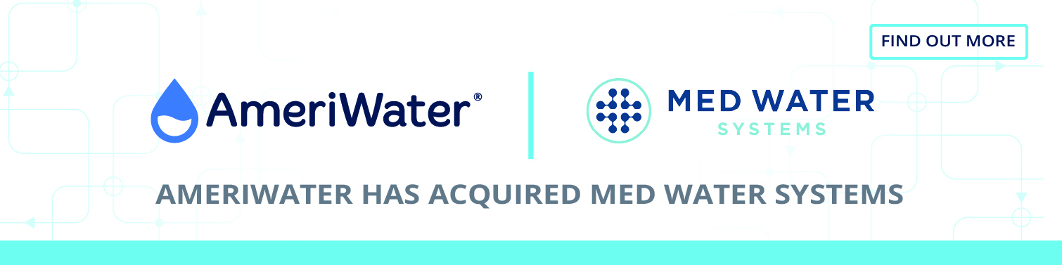 AmeriWater has acquired Med Water Systems